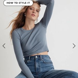 NWT Madewell long sleeve